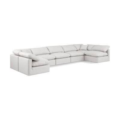 Itala Upholstered U-Shaped Sectional Reversible