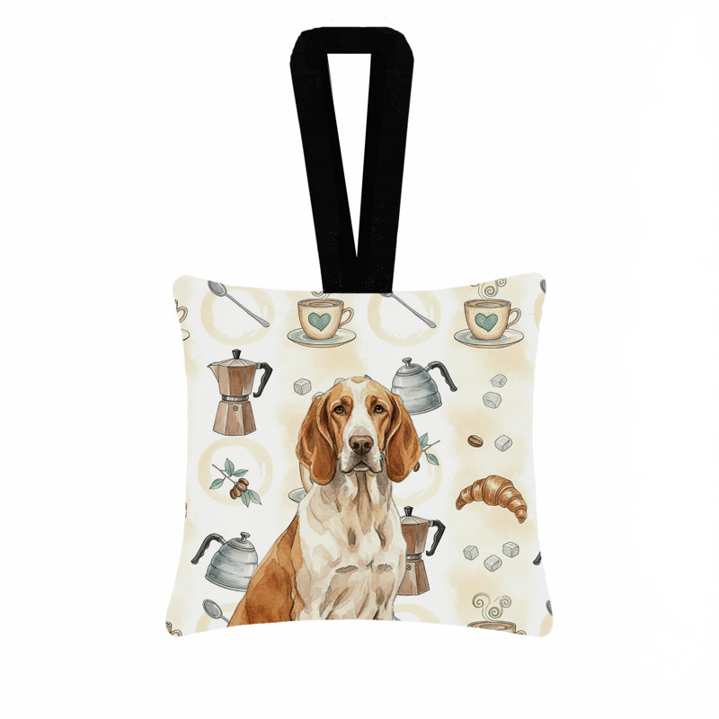 Ornement suspendu en tissu Braco Italiano, Bracco Italiano