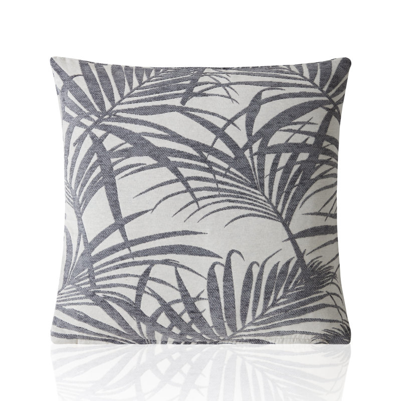 Scylla Camouflage Square Throw Cushion, Silver
