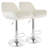 Swivel Upholstered Adjustable Height Counter Stool-85840535