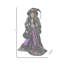 24" Purple Passion Witch On Base