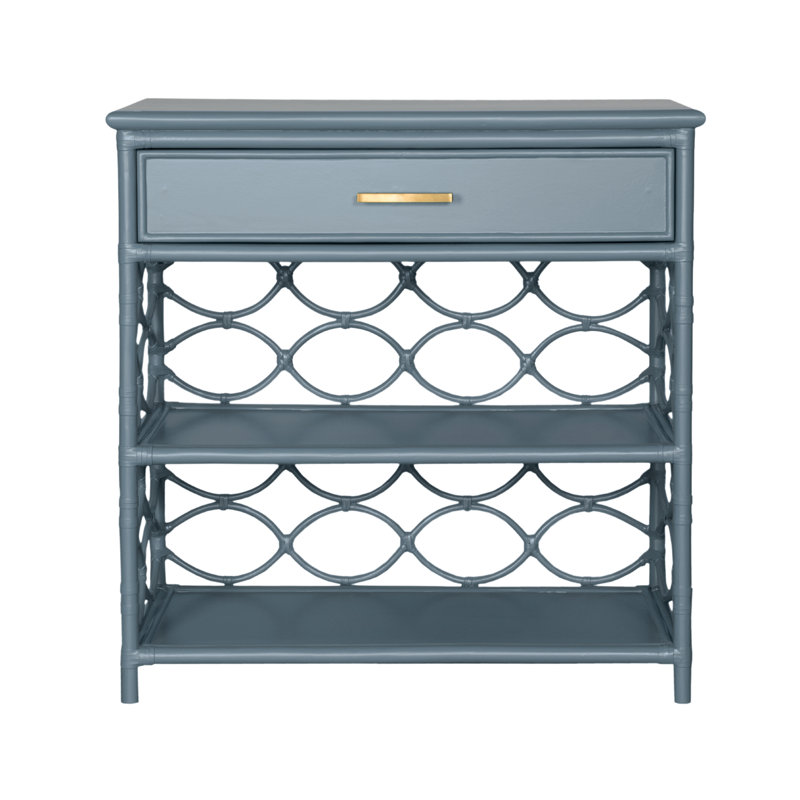 Manning End Table, Regatta Blue
