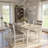  5-Piece Dining Table Set For 4 With Storage Rack, Farmhouse Wood Kitchen Table & Chairs Set With Metal Frame, Dining Room Table With 4 Curved Chairs For Breakfast Nook, Apartment-1034304590