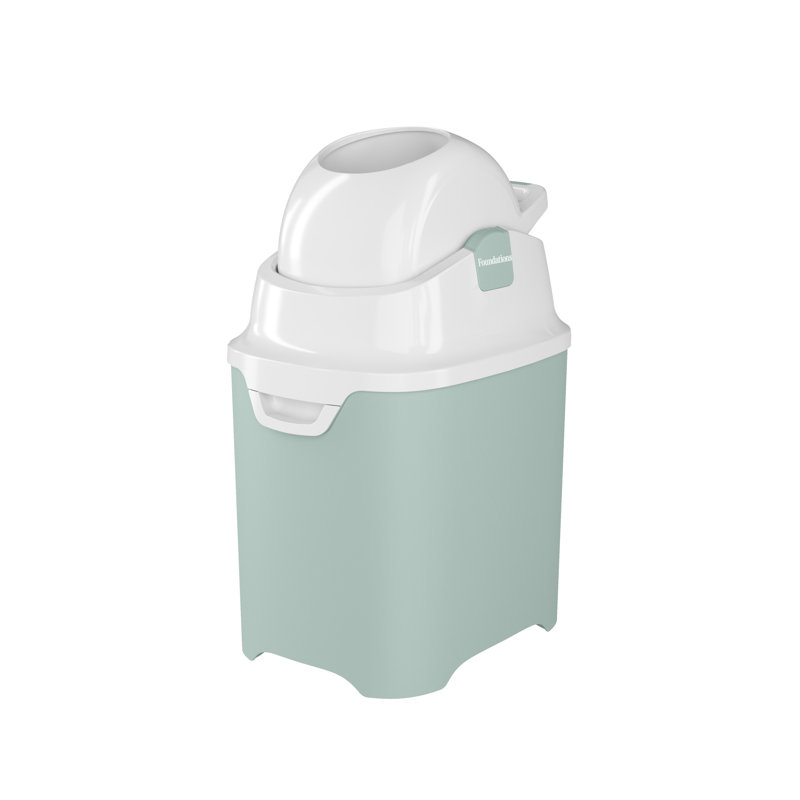 Mini-seau Ã  couches, poubelle de 5,7 litres, Vert