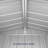 Outdoor 6 ft. W x 4 ft. D Galvanized Steel Storage Shed-105340619