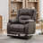 Michalski Swivel Recliner With Massage & Heating-122123323