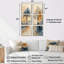 Arbre de vie gris fauve sauvage - ensemble de 6 décorations murales arbre de vie-2093966031-2093966030