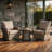 23" x 25" Outdoor/Indoor Deep Seat Patio Chair Cushions (Set of 1) - Water Resistant Design-128973026