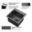 15" L x 15" W Single Bowl Stainless Steel Drop-In  Bar Kitchen Sink-67182916