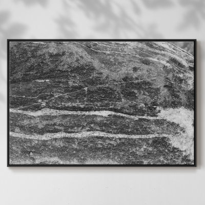 Found Textures X - Toile encadrée de qualité supérieure - prête à être accrochée