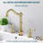 Widespread 2-handle Bathroom Faucet with Drain Assembly