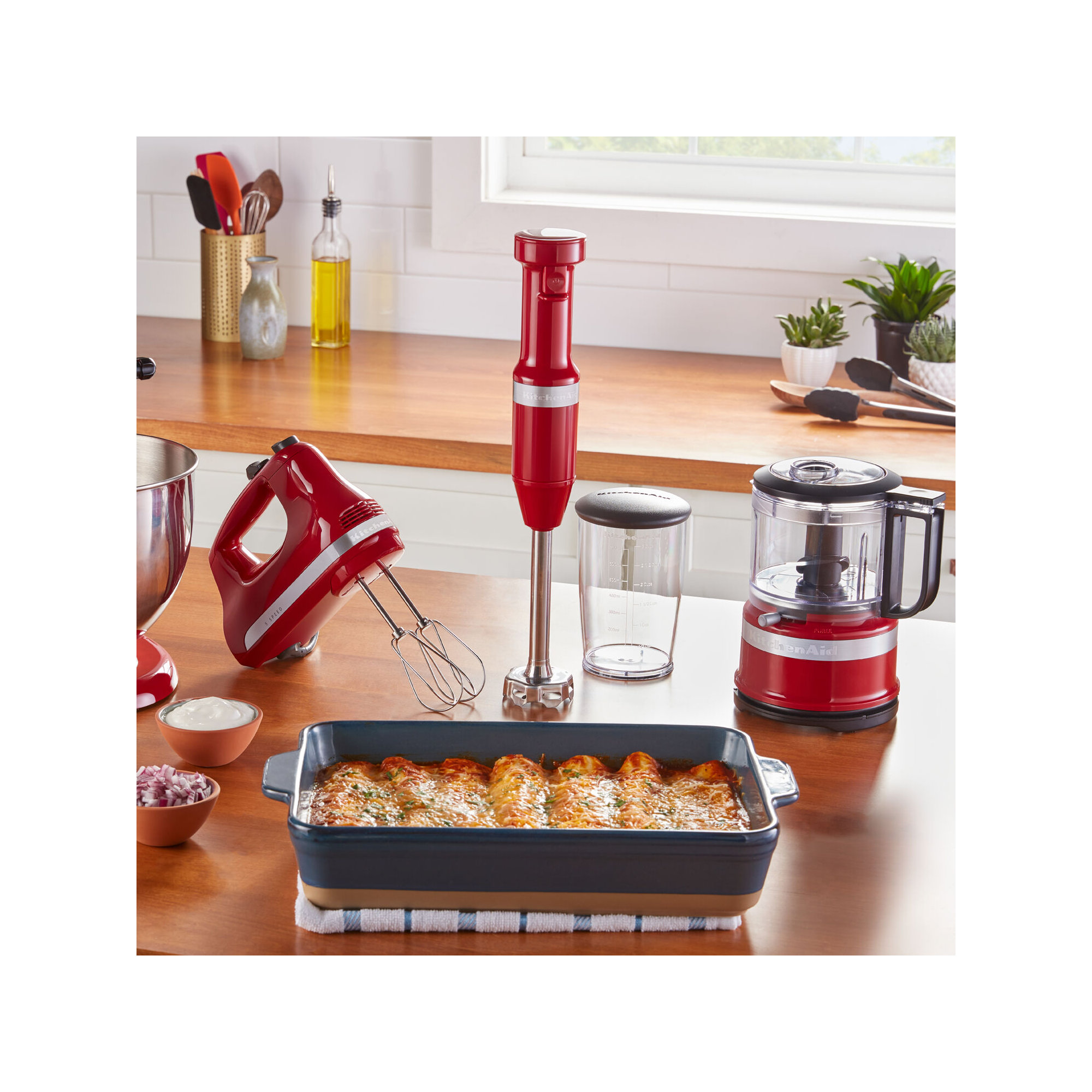 KitchenAid® 3.5 Cup Food Chopper, Empire Red