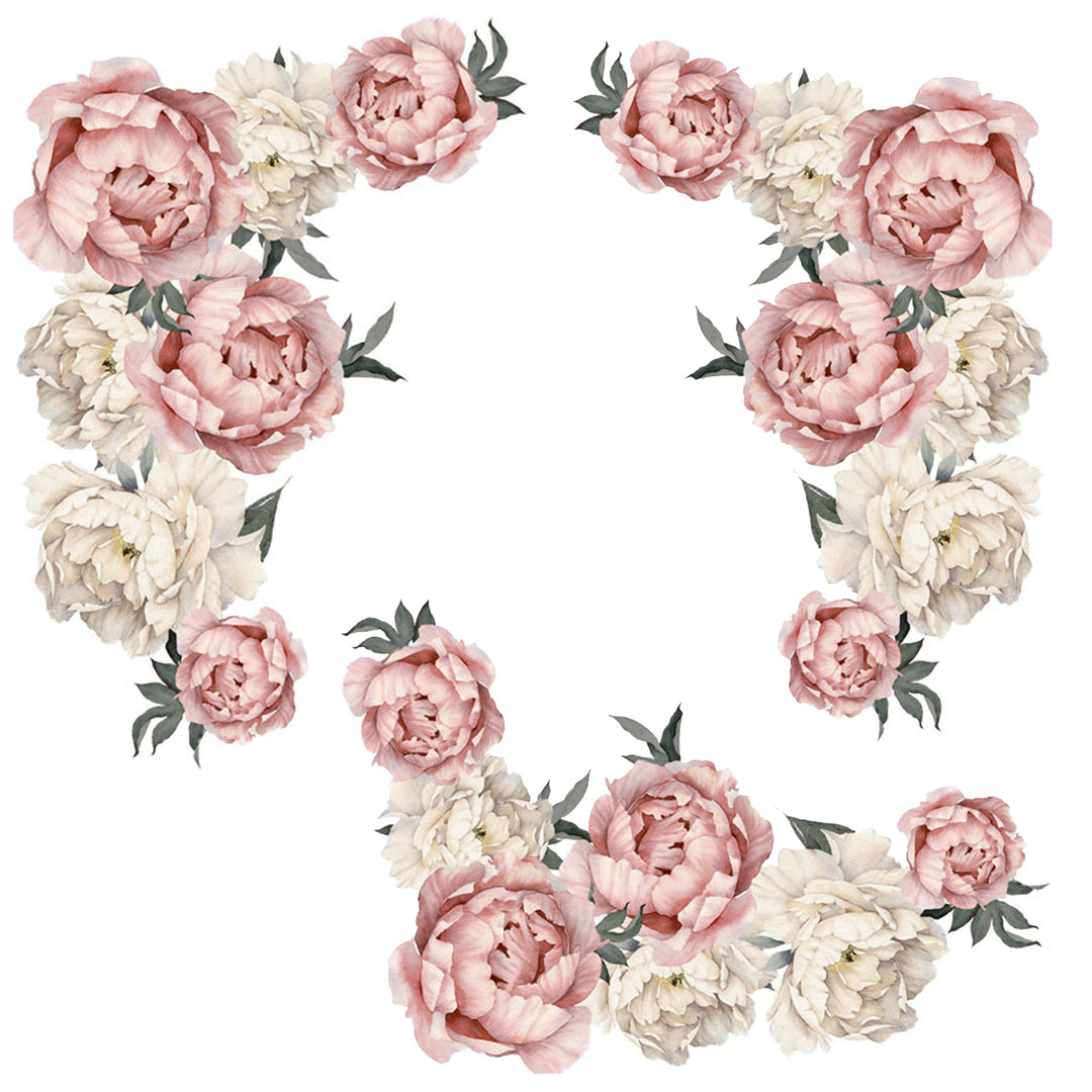 Plants & Flowers Wall Decal (Set of 3) House of Hampton®