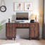 Bureau de direction cannelé de 152 cm (60 po) avec station de recharge et tiroir à dossiers suspendus-1761008636