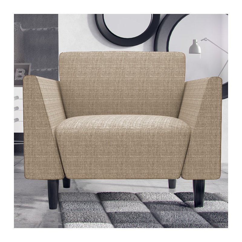 Callier 88cm Wide Armchair, Beige