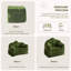 Fauteuil à billes convertible 2 en 1-1613429003