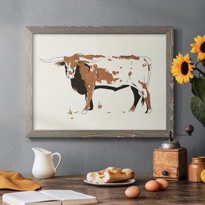 Terre Cotta Steer IV, reproduction d'art sur toile