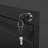 4 Drawer Metal Locking Vertical File Cabinet On Wheels - Adjustable Bar For Different Sizes, Secure Storage Office Valuables Modern Documents, Low Maintenance, Suitable Home & Organization-492232201