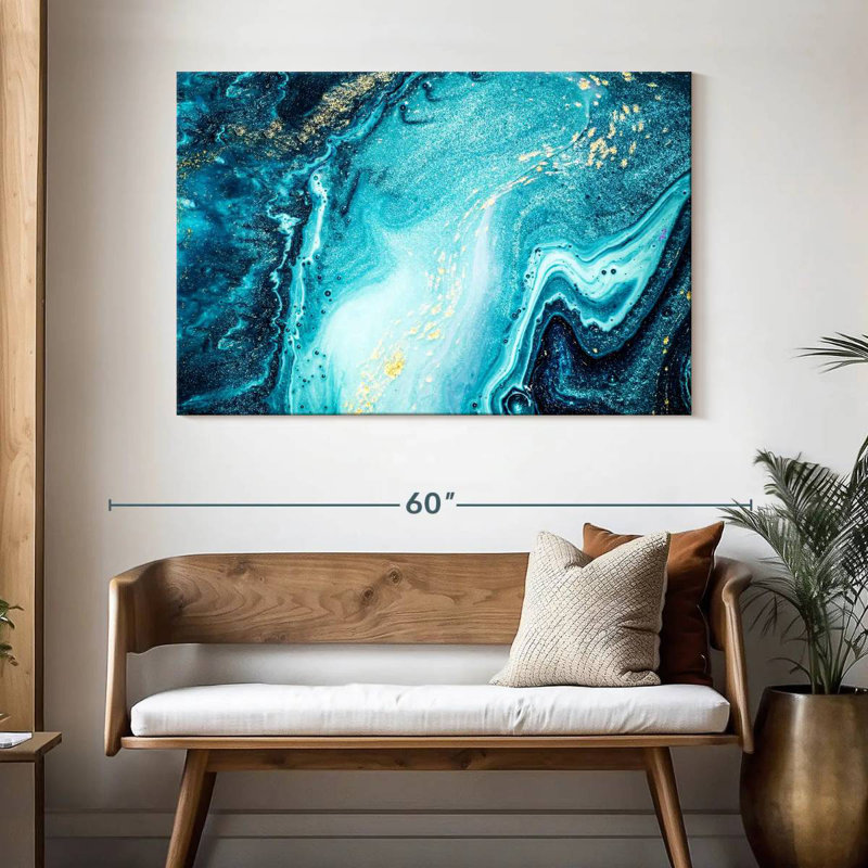 Avery Abstract Water, 32" H x 48" W