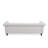 3 Seater Grey For Living Area, With Intricate Button Tufting And A Comfortable Low Back, 83"W X 32"D 26"H Timeless 3 , Laid-Back Home,