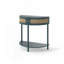 Console à vagues avec 2 tiroirs de rangement et tablette inférieure-1953418424
