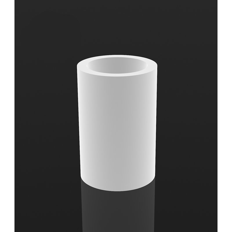 Cilindro Resin Pot Planter, 35.5" H x 23.5" W x 23.5" D