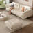 Beige Polyester 3 - Piece Living Room Set