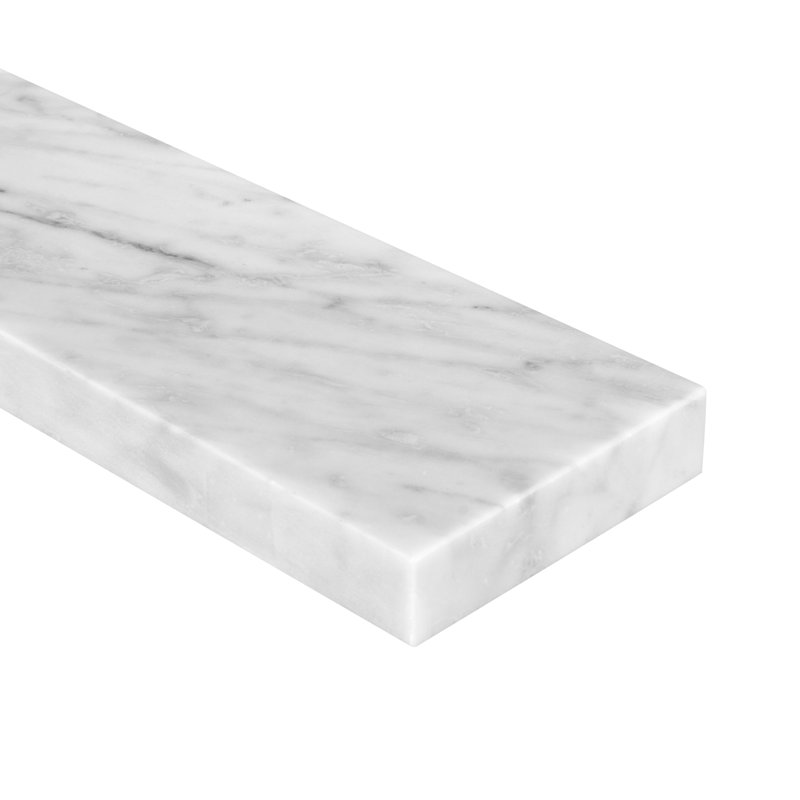 Replacement 60" X 4" Inch Backsplash Carrara Marble