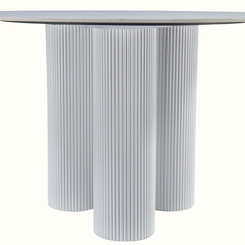 Laquenta Dining Table, 29.53"H x 59.05"L x 59.05"W