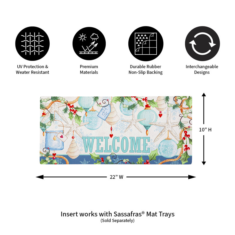 Tapis d'interrupteur Coastal Ornaments Sassafras