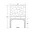 Tiffany Wicker/Rattan Open-Frame Headboard-21131655-21170820