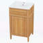 Meuble-lavabo en bois 20 po avec lavabo