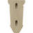 5"W x 3 1/4"D x 9 1/2"H Cole Pilaster Wood Corbel, Red Oak (4-Pack)-120330265-91124478