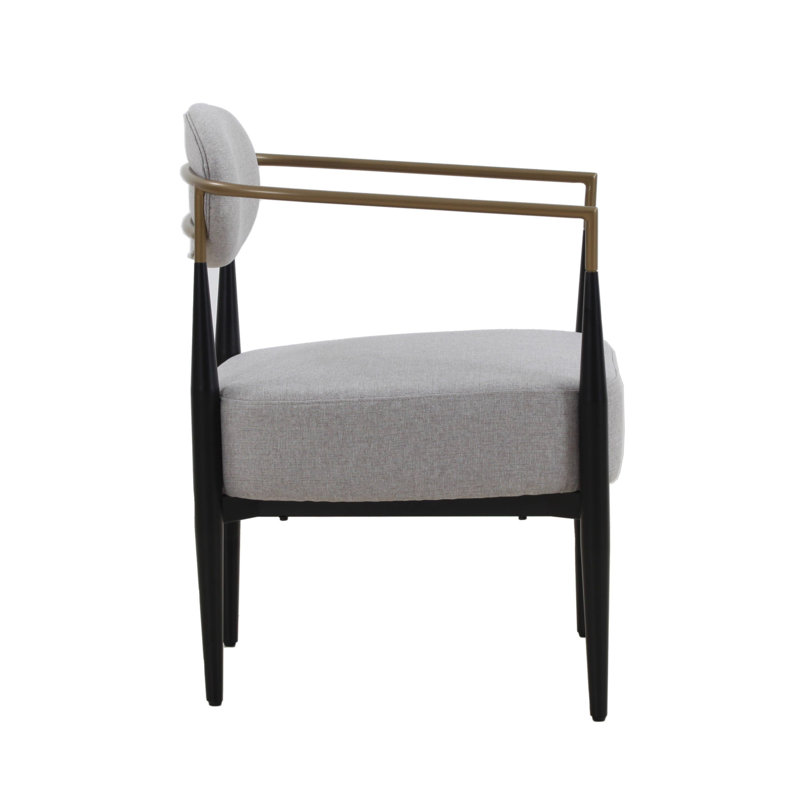 Fauteuil d'appoint Lasheena, Gris