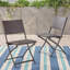 Chaise d'appoint de patio (ensemble de 2)