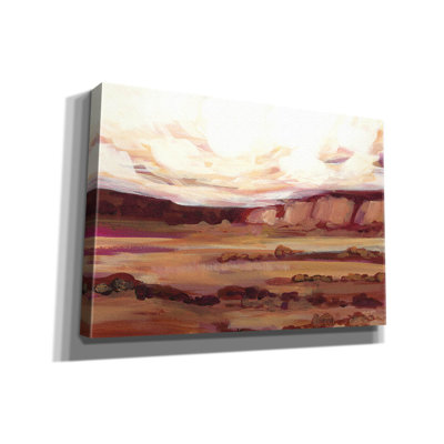 «Mauve Mesa 3» par Haley Knighten, art mural sur toile