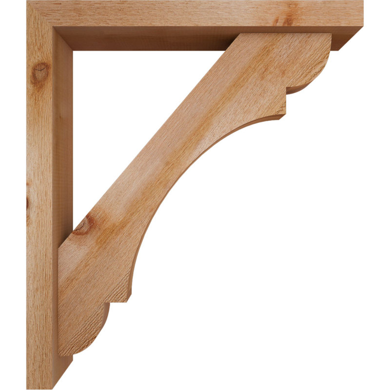 Support de bloc olympique avec entretoise décalée, 30 x 26, Cèdre rouge occidental de l 4 po (scié brut)