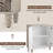 Vintage Carved Push-to-Open 2-Door Storage Accent Cabinet