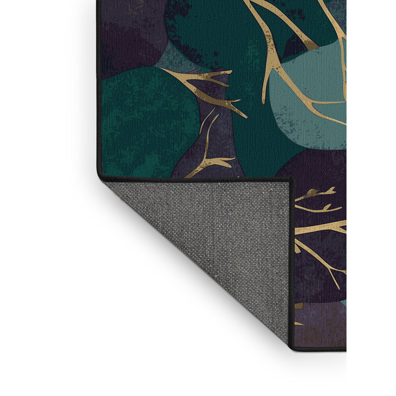 Whispering Willows Rug, Rectangle 2' x 3'