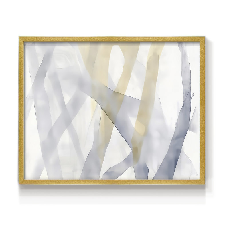 Abstrait, série XC, reproduction encadrée, H 11 po x l 14 po