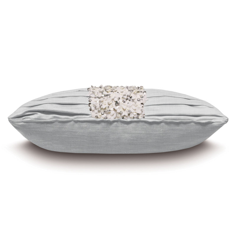 Vionnet Sequined Throw Pillow, Polyester