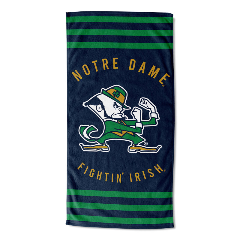 Cotton Blend Lightweight Beach Towel, University of Notre Dame