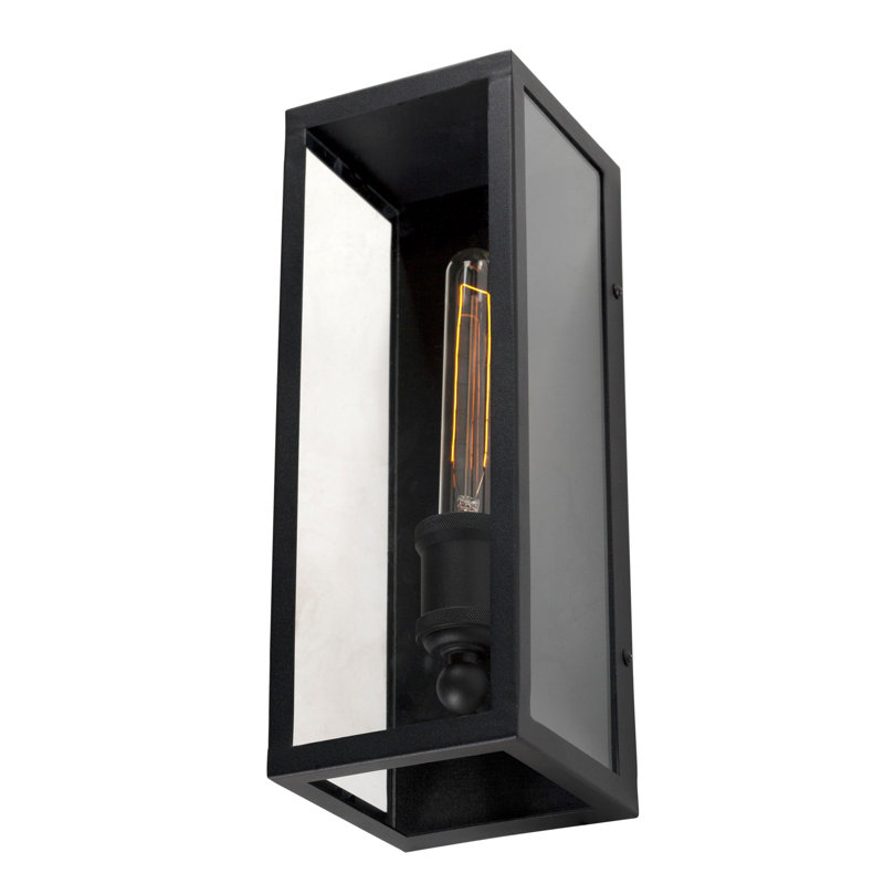 Steel Wall Light, Black