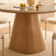 Ensemble de table de salle à manger moderne en faux marbre-104470520-124366584