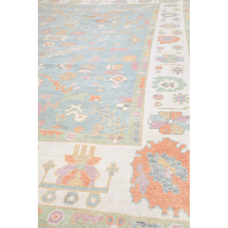 Oushak Rugs One-of-a-Kind Rectangle 8'10" X 12' Area Rug