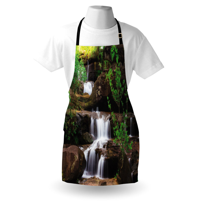 No Pattern Bib Apron