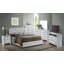Ensemble de chambre à coucher rembourrée standard