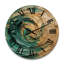 Horloge murale en bois massif Margulies-2068859549