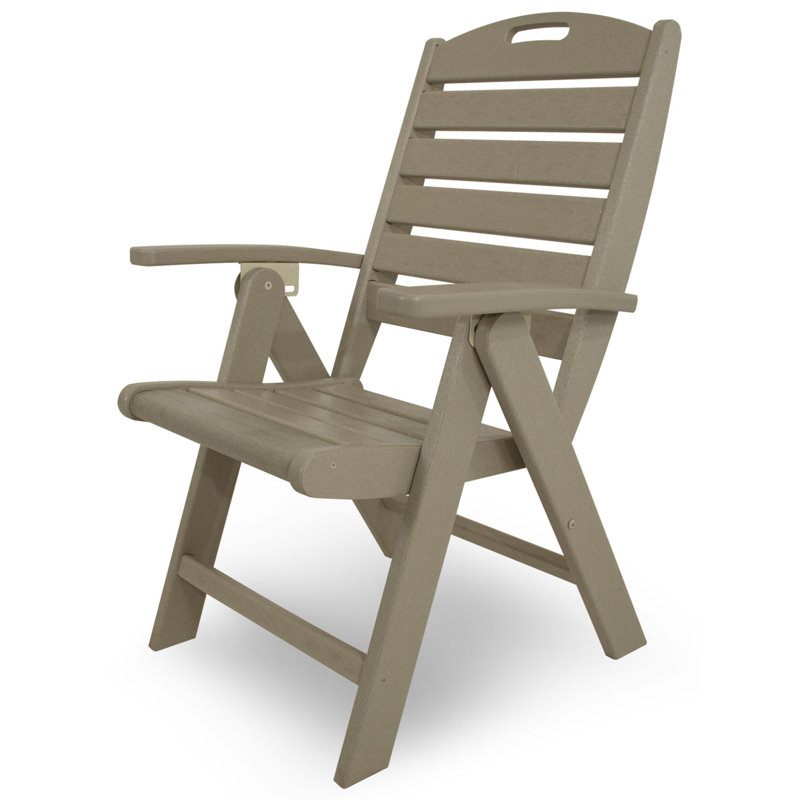 TREX Outdoors Yacht Club Highback Chair, Beige