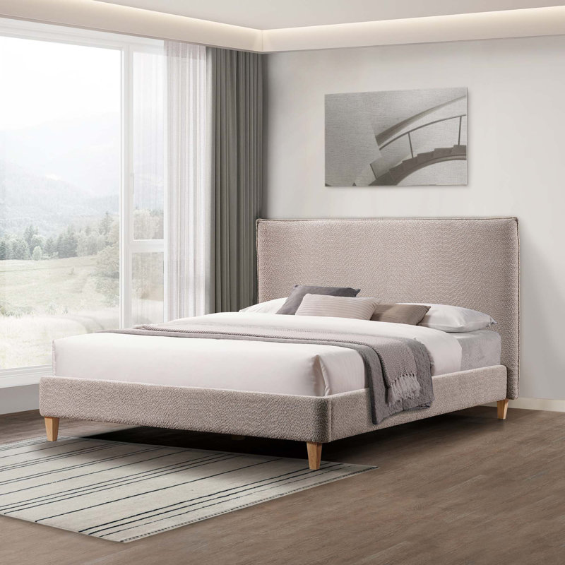 Upholstered Platform Bed